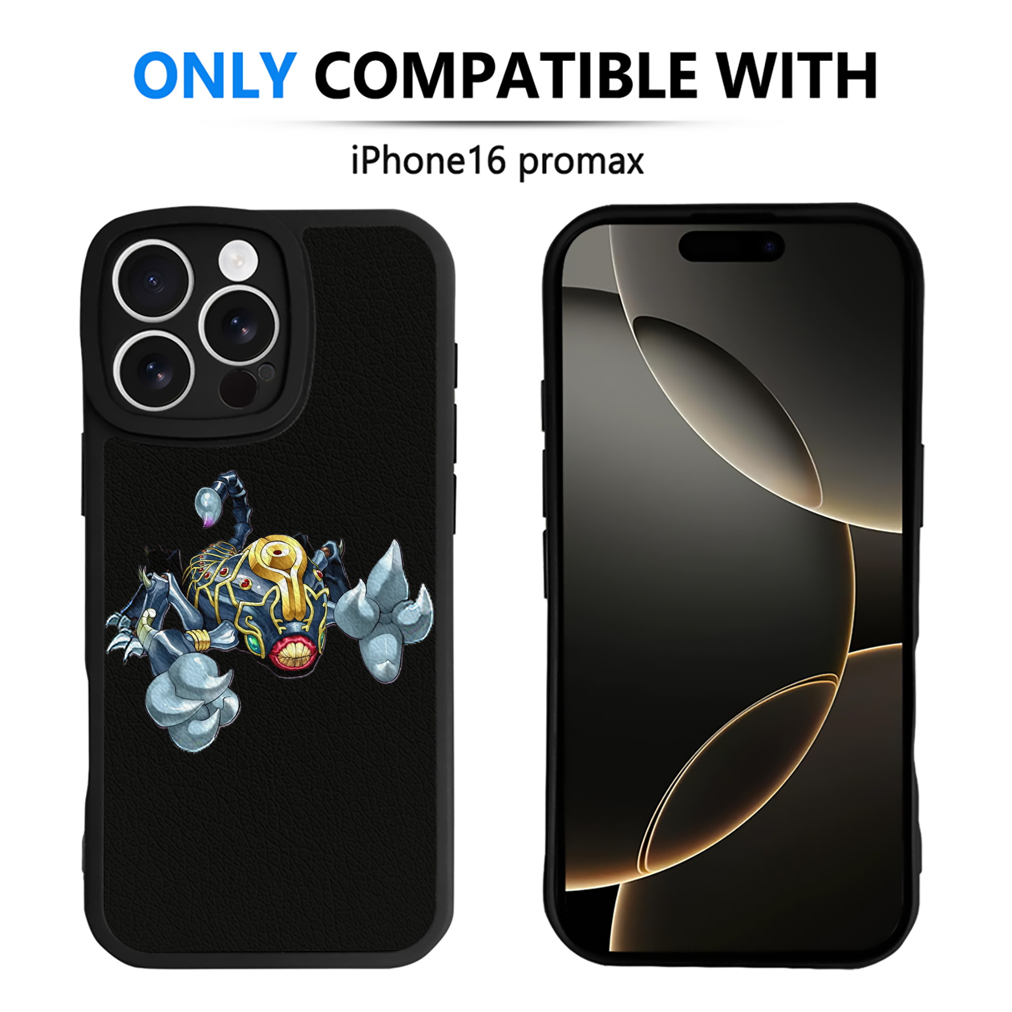 （画像用） 遊☆戯☆王 Yu-Gi-Oh! 【iPhone 16シリーズ対応】シリコンスマホケース（レザー調） 材質：シリコン